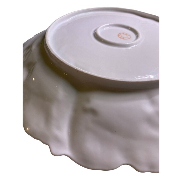 Vintage Gold Etched Rose Handled Celery Dish Plate Bowl Serving Platter -Germany - Picture 14 of 14